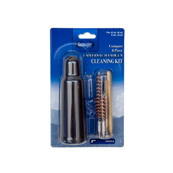 Gunmaster 8pc Compact Universal Pistol Cleaning Kit