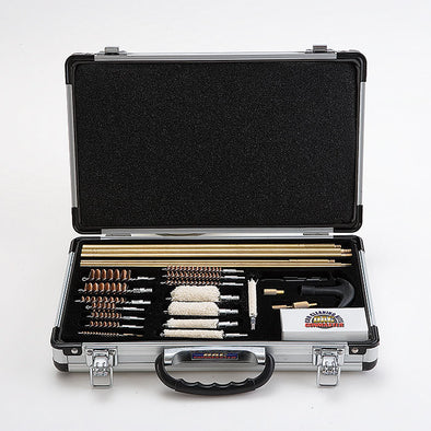 Gunmaster 35pc Deluxe Universal Gun Cleaning Kit in Aluminum Case